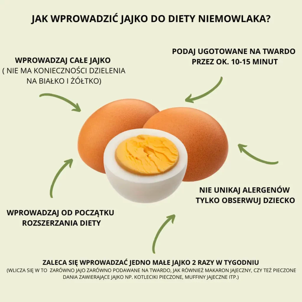 Jak i kiedy podać jajko niemowlakowi