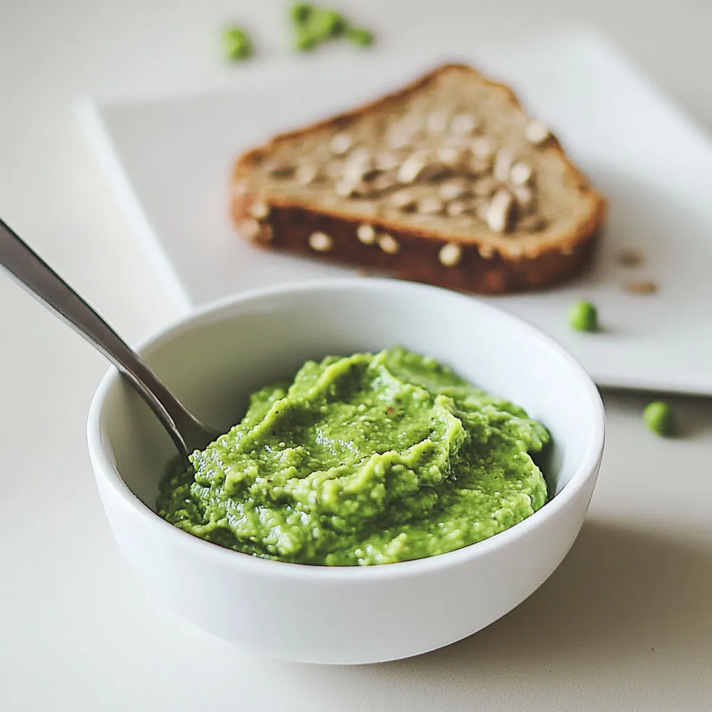 Read more about the article Pasta z zielonego groszku dla niemowlaka