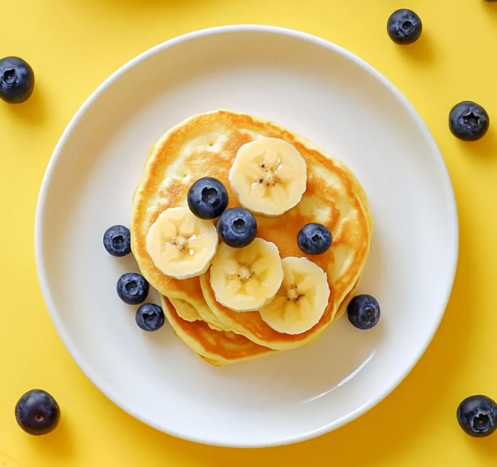 Placki bananowo jogurtowe dla dzieci