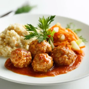Read more about the article Pulpety w sosie pomidorowym da dzieci i niemowląt
