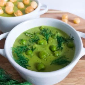 Read more about the article Zupa Krem z Zielonego Groszku – Idealna dla Dzieci i Niemowląt